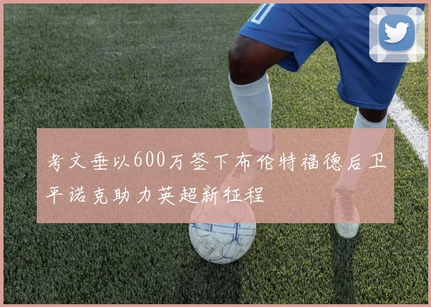 考文垂以600万签下布伦特福德后卫平诺克助力英超新征程